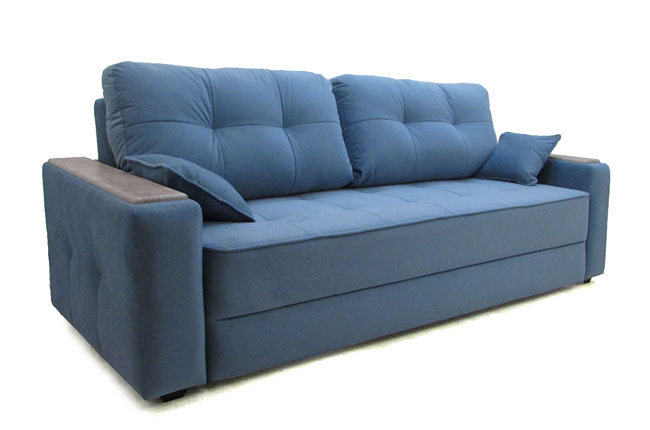 Оригинальный дизайн приятно отличает диван Кайман-4 от большинства унылых собратьев.