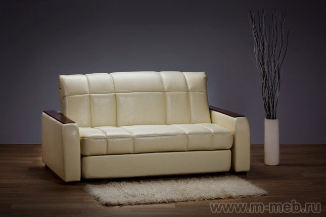 Гадар - диван с трансформацией аккордеон.  Для чехла можно выбрать иск/кожу или другие ткани.