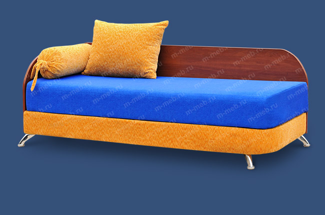 Кушетка Тёща-5 простой и надёжный диван на пружинном блоке для ежедневного отдыха.